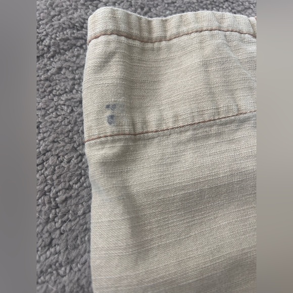 Free People Khaki Utility Pants | Button Fly Workwear Straight Leg | Size 25 - Picture 4 of 9